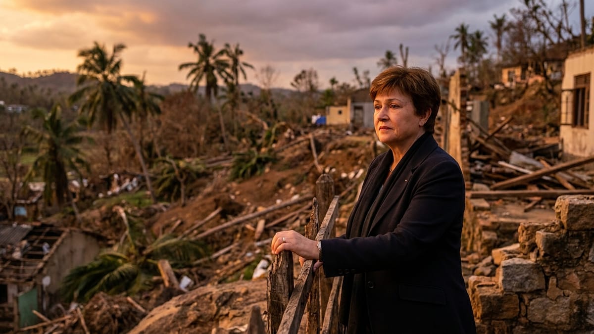 IMF Chief Visits Sri Lanka to Assess Cyclone Damage: What This Means for Crypto and Global Finance