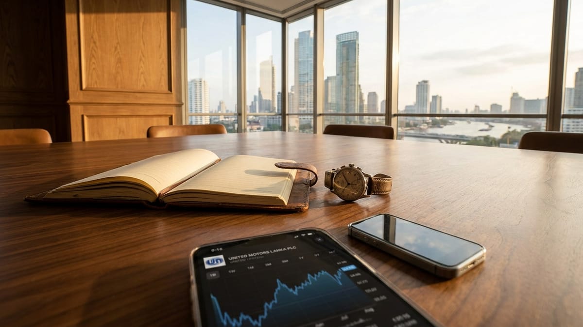 United Motors Lanka PLC Sees Record Profit: What This Means for Crypto Adoption