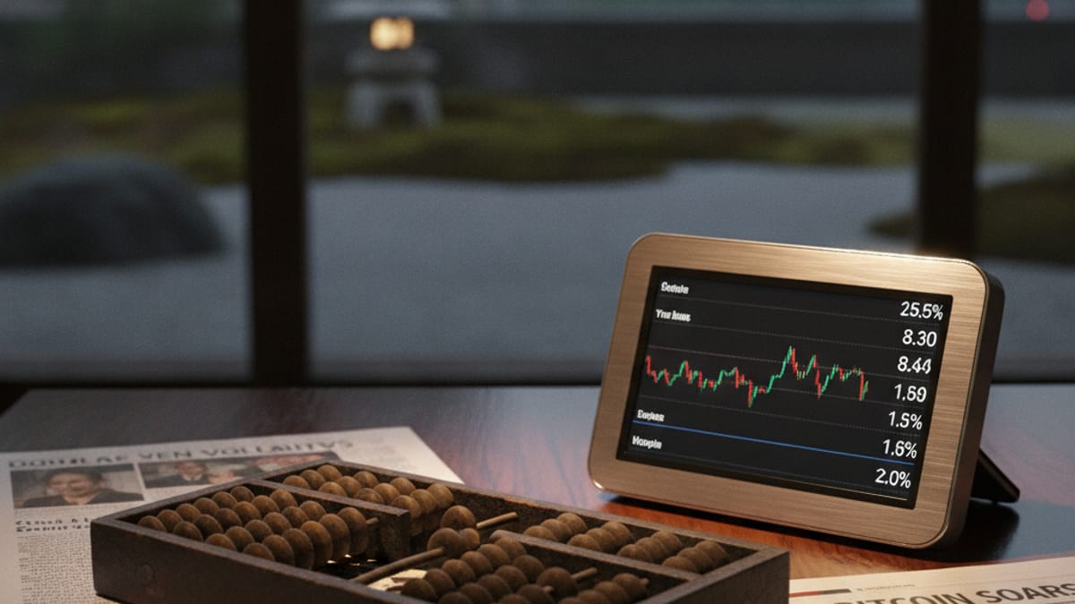 Bitcoin's Surprising Correlation with Dollar-Yen Rate: What Does it Mean?