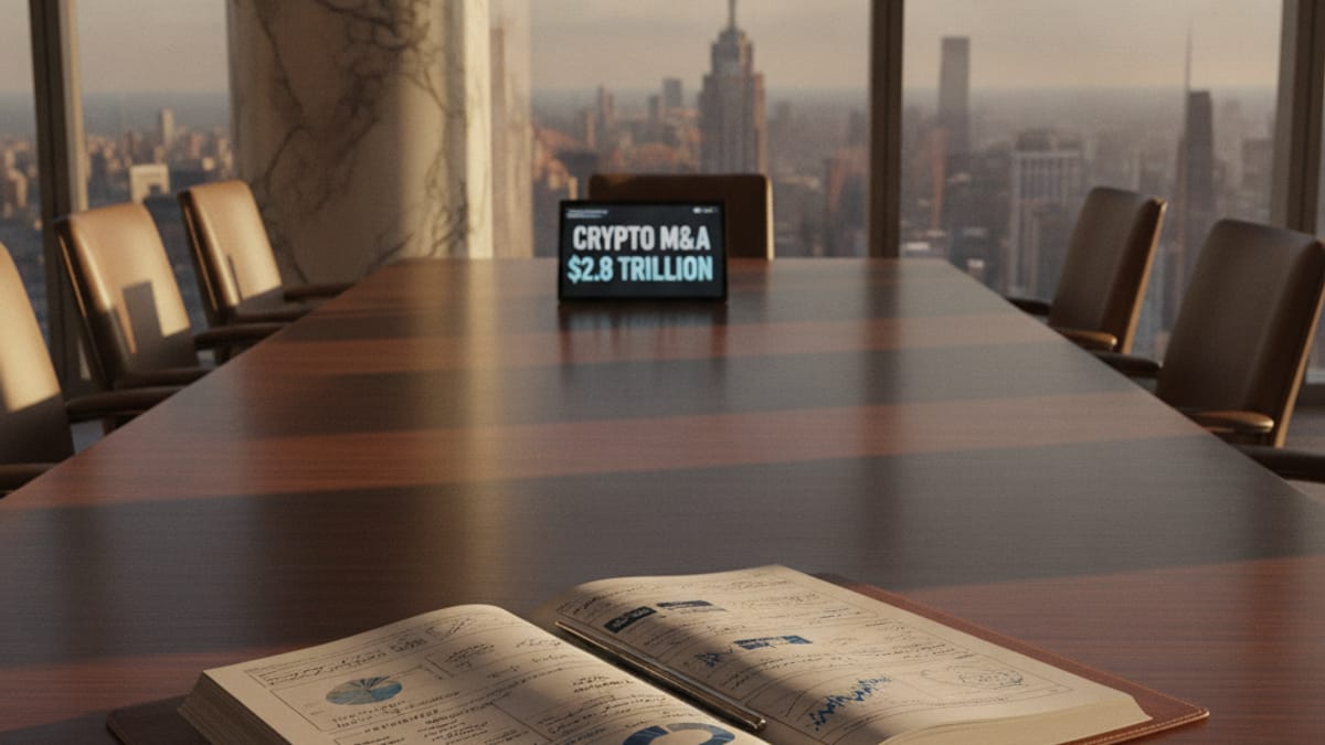 Crypto Mergers and Acquisitions Reach New Heights: A $2.8 Trillion Milestone
