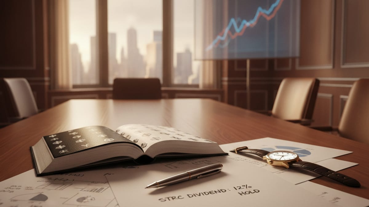 Holding Steady: Strategy's STRC Dividend Decision and Its Implications for Crypto Investors